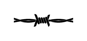 barbed wire